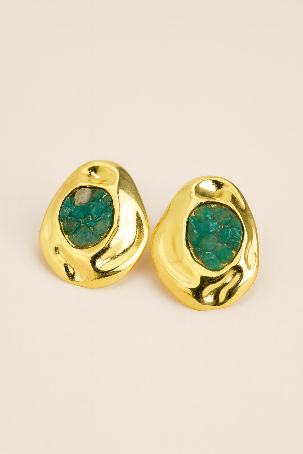 Pendientes retros  en acero inoxidable