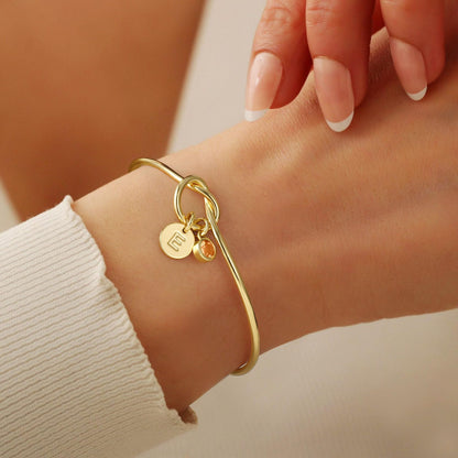 Brazalete con la piedra de  nacimento