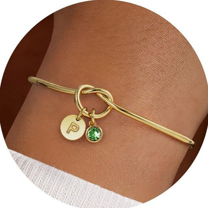 Brazalete con la piedra de  nacimento